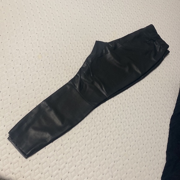 H&M Faux Leather Leggings - Picture 7 of 10